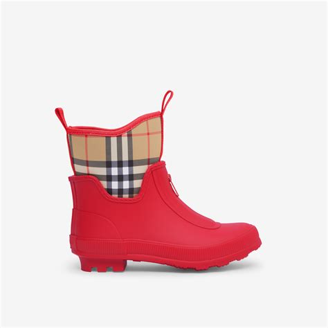 burberry rain boots with zipper|Burberry rain boots outlet.